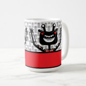 ロボモンスターTシャツ コーヒーマグカップ (正面右)