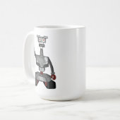 ロボロブのコーヒーマグ コーヒーマグカップ (正面左)