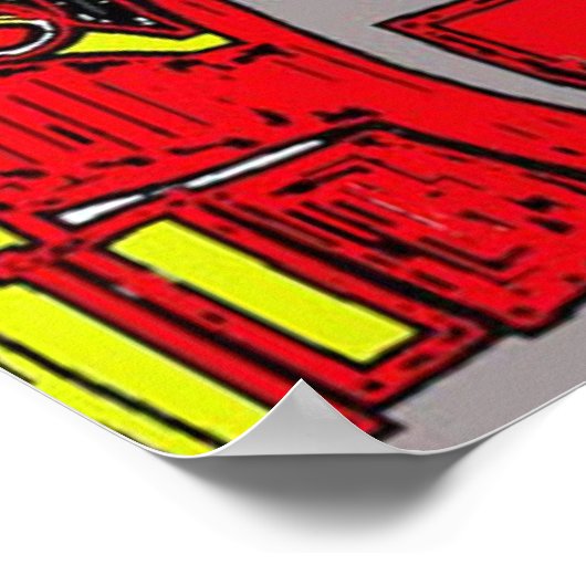 ロボ地獄 ポスター (角)