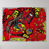 ロボ地獄 ポスター (正面)