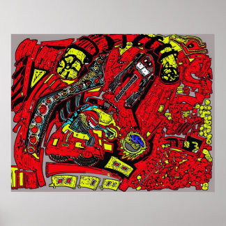 ロボ地獄 ポスター