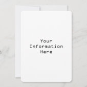 ロボ書ット・ドラゴン 招待状 (裏面)