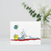 ロボ読ット ポストカード (スタンド正面)