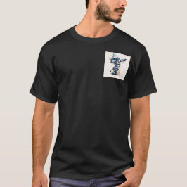 ロボ・グルーヴ: ダンシングドロイドステッカー Tシャツ