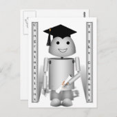 ロボx9の卒業時間! ポストカード (正面/裏面)