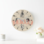『ロマの人々』 ラージ壁時計 (ホーム)