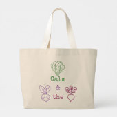 ロマインカルム&ターニップザビート ラージトートバッグ (裏面)