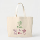 ロマインカルム&ターニップザビート ラージトートバッグ (正面)