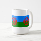 ロマイ国旗のコーヒーマグ コーヒーマグカップ (正面右)