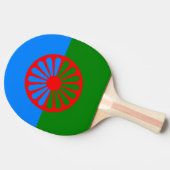 ロマエジプシー国旗の卓球ラケット 卓球ラケット (横)