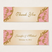 ロマエレガントンス結婚式の引き出物ラベル (正面&裏面)