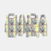 ロマエレガントンチカ黄ピンク結婚色モノグラム フェイバーボックス (折り畳みなし)