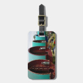 ロマジプシーのキャラバンの荷札 ラゲッジタグ (正面縦)