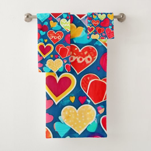 ロマスタイリッシュンス：シックハートエレガンス バスタオルセット (インサイチュ)