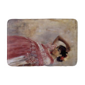 ロマニジプシーウーマン踊り(by Albert Edelfeel) バスマット (正面)