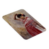 ロマニジプシーウーマン踊り(by Albert Edelfeel) マグネット (右側)