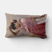 ロマニジプシーウーマン踊り(by Albert Edelfeel) ランバークッション (裏面)