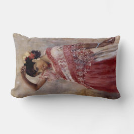 ロマニジプシーウーマン踊り(by Albert Edelfeel) ランバークッション