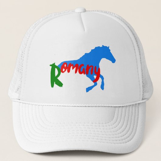ロマニジプシー馬 キャップ (正面)
