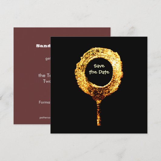 ロマニックミラー 招待状 (正面/裏面)