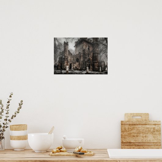 ロマネスク城 ポスター (キッチン)