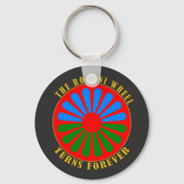 ロマネホイールが永遠にキーチェーンを回す キーホルダー