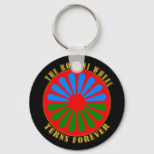 ロマネホイールが永遠にキーチェーンを回す キーホルダー (裏面)