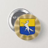 ロマノヒストリカルシールドオンゴールデン日が差すこと 缶バッジ (正面&裏面)