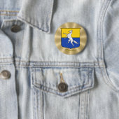 ロマノヒストリカルシールドオンゴールデン日が差すこと 缶バッジ (インサイチュ)