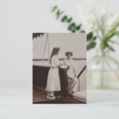 ロマノフのGrand Duchesses Olga & Marie ポストカード (スタンド正面)