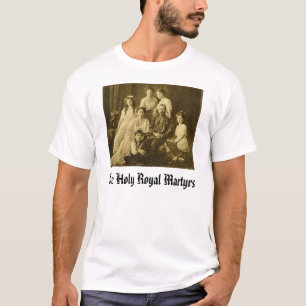 ロマノフ家の神聖で王室のな殉教者 Tシャツ