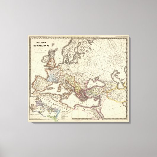 ロマノラム帝国 キャンバスプリント (正面)