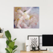 ロマビクトリアンニックラブプリント ポスター (ホームオフィス)