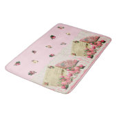 ロマビクトリアンンス – アンティークファン、ヴィンテージはがき バスマット (アングル)