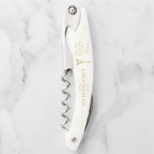 ロマフランスのンスウェディングパーティメンバー赤面ID870 ソムリエナイフ (正面)