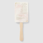 ロマフランスのンス結婚式 プログラム赤面ID870 ハンドファン