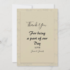 ロマモダンエレガントン感謝していト 招待状