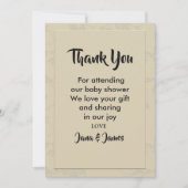 ロマモダンエレガントン感謝していト 招待状 (正面)