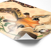 ロマンおもしろいク・キリンとのフォトプリント フォトプリント            (角)