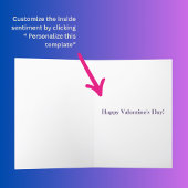 ロマンおもしろいスカスタマイズ・ヴァレンティのカード サンキューカード