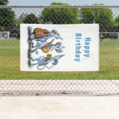 ロマンおもしろいチマウスバンド – ハッピーバースデー 横断幕 (インサイチュ)