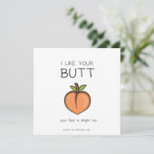 ロマンおもしろいティックお尻カード – バレンティンズデイカード シーズンカード (スタンド正面)