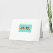 ロマンおもしろいティック誕生日 カード (裏面)