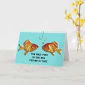 ロマンおもしろいティック誕生日 カード (黄色い花)