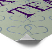 ロマンおもしろいティデイリーティーラブ引用文マンマン ポスター (角)