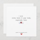 ロマンおもしろいティボーイ・フレンド・ヴァレンティネス・デイ・カード シーズンカード (正面/裏面)