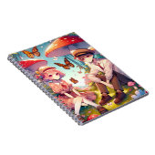 ロマンお洒落チックなアニメカップル ノートブック (右側)