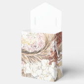 ロマンかわいらしティパンパスドライグラスフローラ結婚ズ フェイバーボックス (オープン)