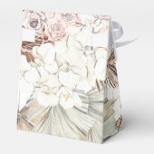 ロマンかわいらしティパンパスドライグラスフローラ結婚ズ フェイバーボックス (裏面サイド)