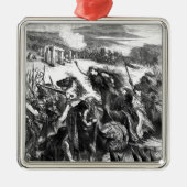 ロマンに対してIceniを駆り立てるBoadicea メタルオーナメント (正面)